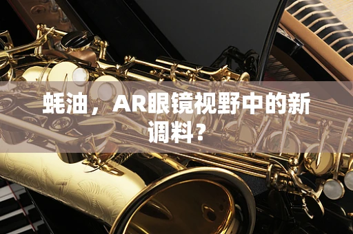 蚝油，AR眼镜视野中的新调料？