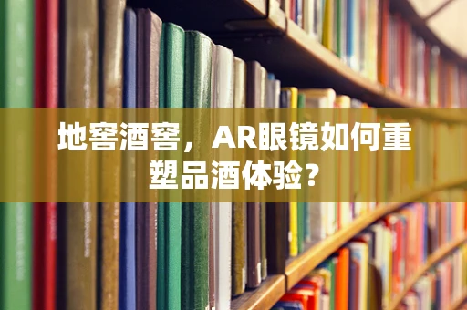 地窖酒窖，AR眼镜如何重塑品酒体验？