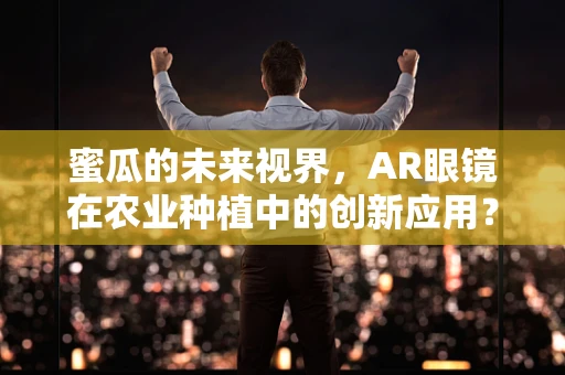 蜜瓜的未来视界，AR眼镜在农业种植中的创新应用？