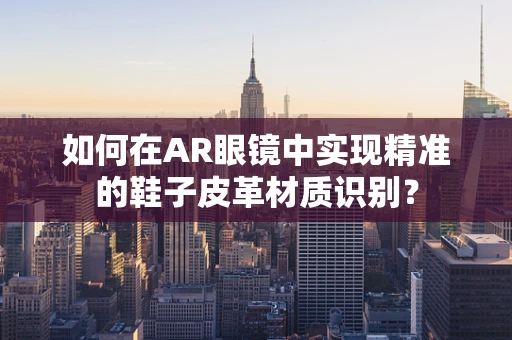 如何在AR眼镜中实现精准的鞋子皮革材质识别？